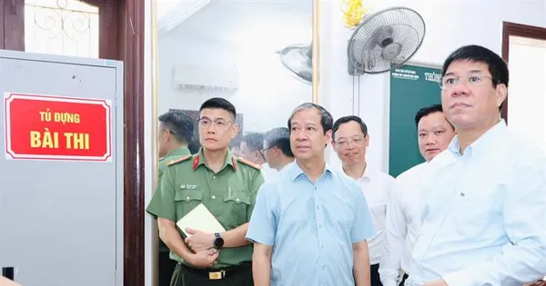 Bộ trưởng Nguyễn Kim Sơn: Vi phạm trong kỳ thi tốt nghiệp phải xử lý nghiêm, không du di