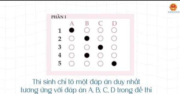 Bộ GD&ĐT hướng dẫn trả lời trắc nghiệm, tránh lỗi sai mất điểm thi tốt nghiệp THPT