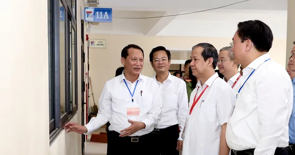 Bộ trưởng Giáo dục lưu ý công tác chấm thi Tốt nghiệp THPT