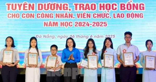 Hàng trăm suất học bổng cho con công nhân Đà Nẵng