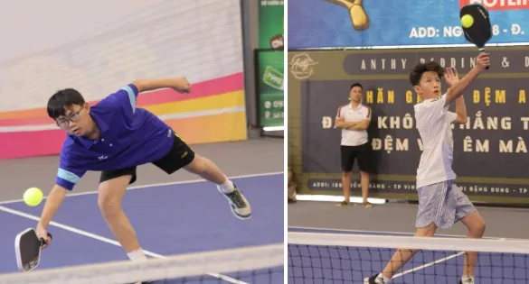 Sôi nổi giải Pickleball thanh thiếu niên đầu tiên tại Nghệ An