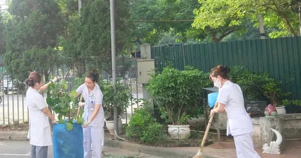 Đoàn Thanh niên Bệnh viện Nội tiết T.Ư lan tỏa lối sống xanh, giảm rác thải nhựa