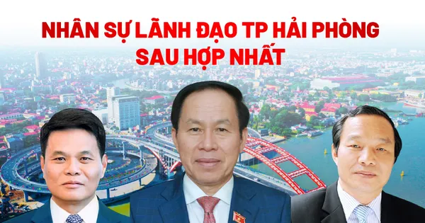Chân dung Bí thư, Chủ tịch thành phố Hải Phòng sau hợp nhất