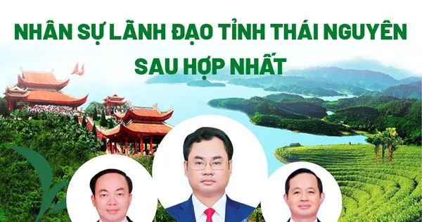 Chân dung lãnh đạo chủ chốt tỉnh Thái Nguyên mới