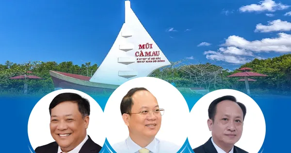 Chi tiết nhân sự lãnh đạo tỉnh Cà Mau sau hợp nhất