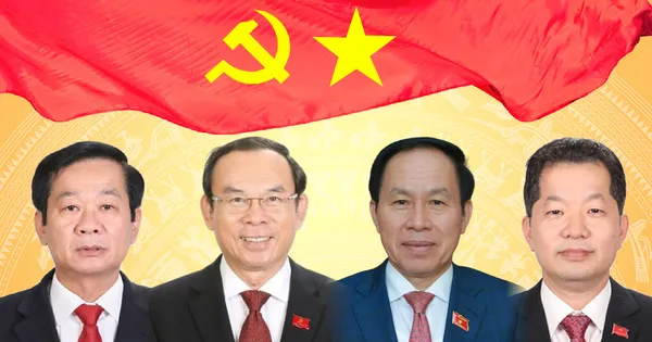 Chi tiết nhân sự lãnh đạo 4 thành phố sau hợp nhất