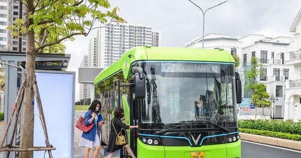 Hà Nội: Thí điểm tuyến buýt điện Kim Mã - Đông Anh