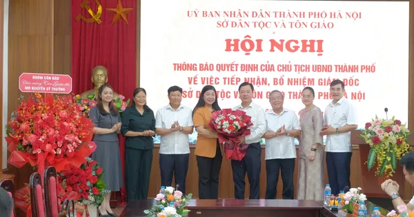 Hà Nội có tân Giám đốc Sở Dân tộc và Tôn giáo