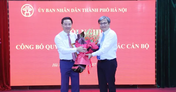 Công bố quyết định bổ nhiệm Giám đốc Sở ở Hà Nội