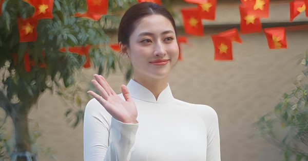 Tiểu Vy mặc trang phục bộ đội, Lương Thùy Linh diện áo dài hướng về đại lễ