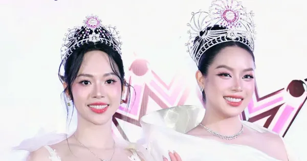 Hoa hậu Thanh Thủy đọ sắc hai á hậu trong ngày cuối nhiệm kỳ