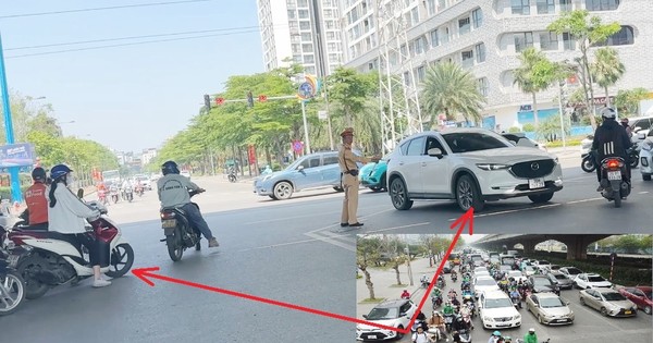 Sau đếm xe, nút giao Phạm Hùng - Đỗ Đức Dục tổ chức lại giao thông tổng thể