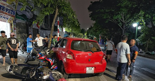 Lời kể kinh hoàng của nạn nhân thoát chết sau vụ ô tô tông liên hoàn ở Hà Nội