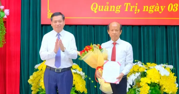 Công bố bổ nhiệm Tổng Biên tập Báo và Đài Phát thanh - Truyền hình tỉnh Quảng Trị