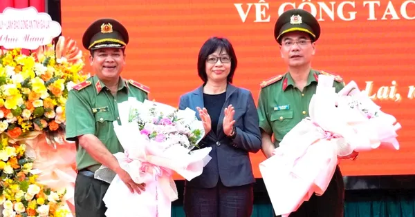Giám đốc Công an tỉnh Gia Lai và 15 cán bộ lãnh đạo cấp phòng nghỉ công tác