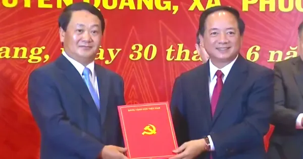 Ông Hầu A Lềnh làm Bí thư Tỉnh ủy Tuyên Quang mới