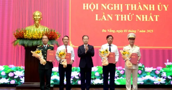 Công bố quyết định của Ban Bí thư về công tác cán bộ tại Đà Nẵng