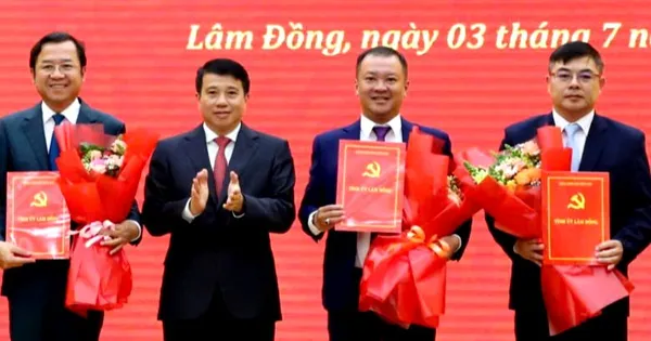 Lâm Đồng điều động, bổ nhiệm nhiều lãnh đạo sở, ngành