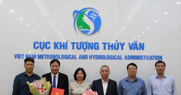 Bổ nhiệm lãnh đạo nhiều đơn vị thuộc Cục Khí tượng Thuỷ văn