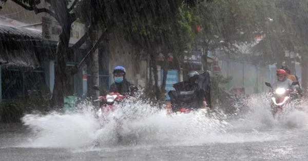 Miền Bắc đón mưa lớn kéo dài