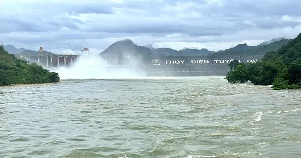 Thuỷ điện Tuyên Quang sắp mở cửa xả đáy, hạ du đề phòng ngập úng