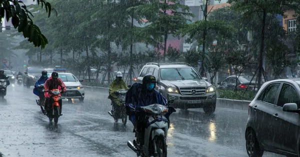 Miền Bắc bước vào đỉnh điểm mưa lớn