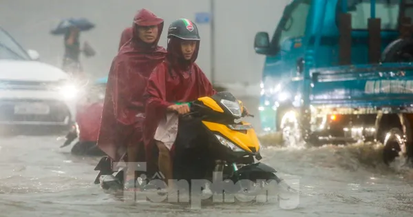 Từ đêm nay, miền Bắc bước vào đợt mưa rất lớn