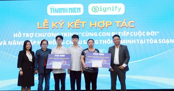 Chương trình 'Cùng con đi tiếp cuộc đời' đón nhận thêm nhà tài trợ