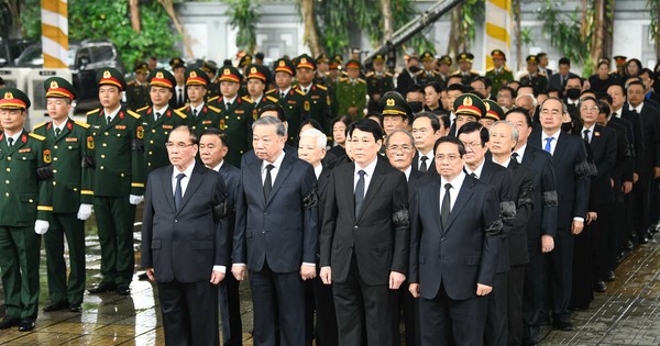 Cử hành trọng thể Lễ viếng nguyên Chủ tịch nước Trần Đức Lương
