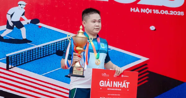 'Lộ diện' những nhà vô địch giải Pickleball Báo chí và Truyền thông - ACE Cup 2025
