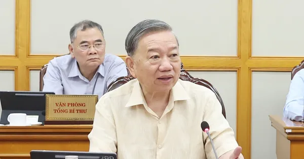 Tổng Bí thư Tô Lâm chủ trì họp Bộ Chính trị, Ban Bí thư về sắp xếp bộ máy và đơn vị hành chính