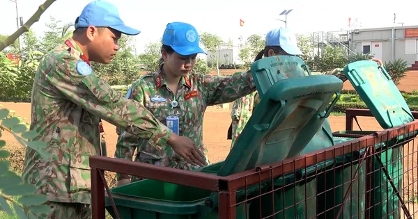 Nữ đại uý công binh Việt Nam lan toả màu xanh ở phái bộ UNISFA