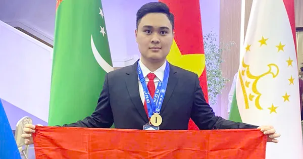 Gặp nam sinh duy nhất đạt điểm tuyệt đối, giành Huy chương Vàng Olympic Hóa học quốc tế
