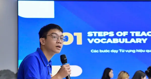 Hơn 190 'áo xanh' tập huấn huấn luyện viên dạy tiếng Anh cấp Trung ương năm 2025