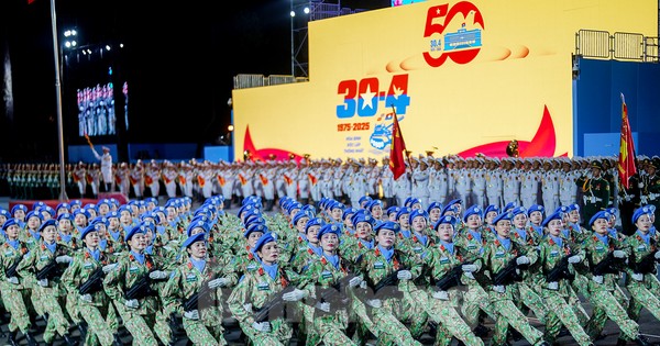 38 khối Quân đội, Công an lần đầu hợp luyện diễu binh ở TPHCM