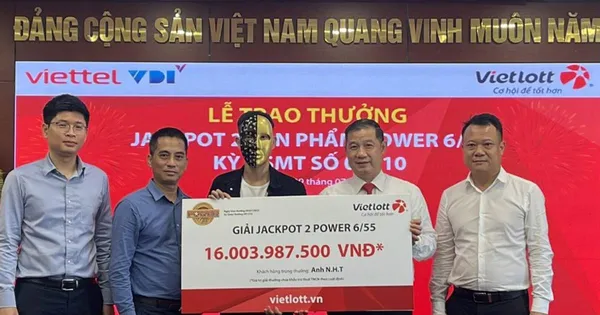 Một công nhân ở TPHCM trúng độc đắc Vietlott hơn 16 tỷ nhờ chọn số theo ngày sinh