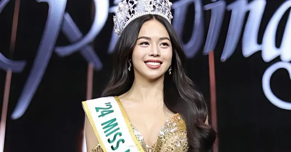 Hoa hậu Thanh Thủy đặt câu hỏi ứng xử bằng tiếng Anh ở Philippines