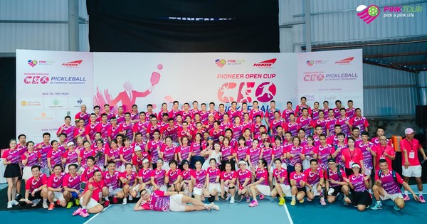 200 CEO tranh tài ở giải Pickleball kết nối doanh nhân