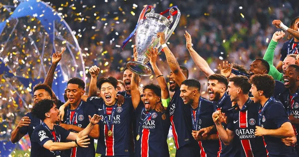 Nghịch lý PSG: Vô địch Champions League nhưng lại tụt bậc trên BXH UEFA