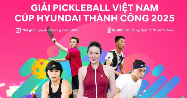 Điều gì khiến Giải Pickleball Việt Nam – Cúp Hyundai Thành Công 2025 trở nên khác biệt?