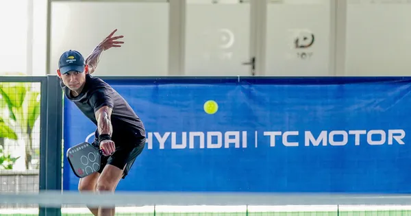 Những khoảnh khắc ấn tượng trong ngày đầu tranh tài của Giải Vô địch Pickleball Việt Nam 2025