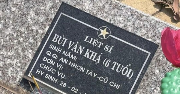 Bộ Nội vụ lên tiếng về thông tin 'liệt sĩ 6 tuổi'