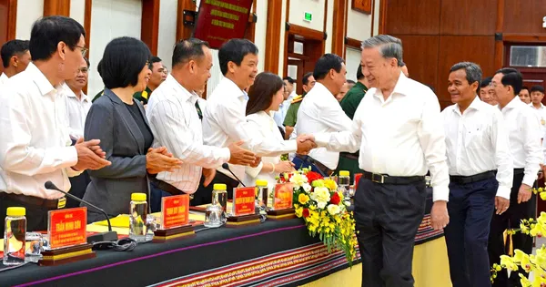 Tổng Bí thư Tô Lâm: Tạo dựng văn hóa công vụ phụng sự, lấy hiệu quả phục vụ nhân dân làm thước đo