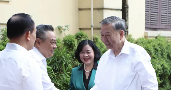 Tổng Bí thư Tô Lâm làm việc với Ban Thường vụ Thành ủy Hà Nội