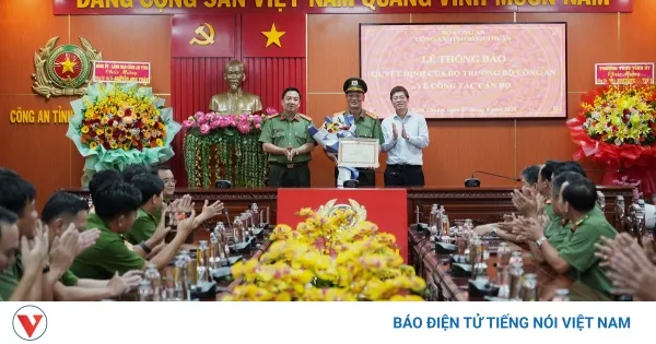 Phó Giám đốc Công an Bình Thuận làm Phó Cục trưởng Cục An ninh chính trị nội bộ