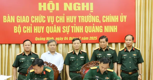Quảng Ninh có tân Chỉ huy trưởng và Chính ủy Bộ Chỉ huy Quân sự tỉnh