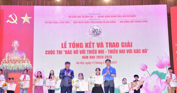 Học sinh lớp 2 giành giải Nhất thi viết tìm hiểu về Bác Hồ với thiếu nhi
