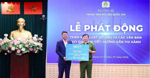 BIDV đồng hành với Trung tâm Dữ liệu quốc gia