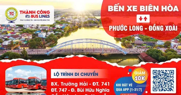 Thành Công Bus Lines: Hơn 20 năm đồng hành - mở rộng tuyến mới, ưu đãi lớn mùa hè