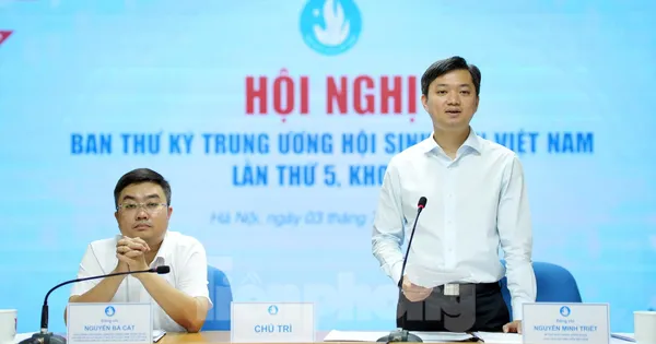 Đưa Hội Sinh viên Việt Nam bứt phá với 'bộ tứ trụ cột' nghị quyết phát triển đất nước
